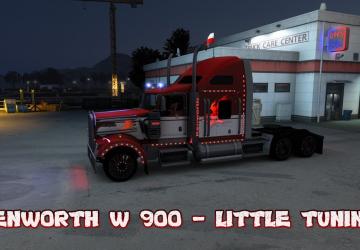 Новый тюнинг для Kenworth W900версия 2.0 для American Truck Simulator (v1.45.x)