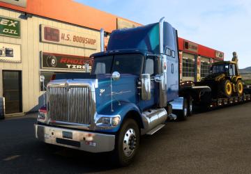 International 9900i Essentialsверсия 1.0 для American Truck Simulator (v1.45.x)