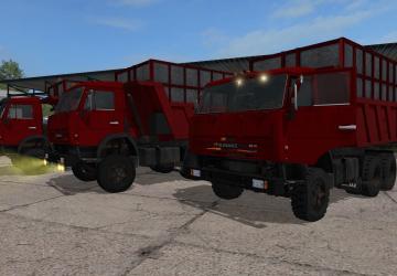 КамАЗ-55111версия 1.0.0.2 для Farming Simulator 2017 (v1.5.x)