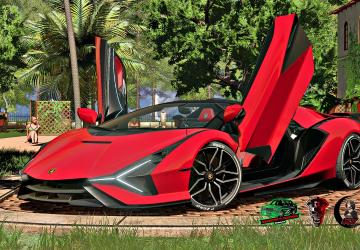 Lamborghini Sian Roadsterверсия 1.0.0.0 для Farming Simulator 2019 (v1.7x)