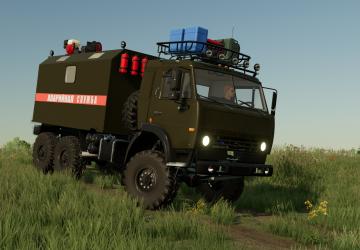 КамАЗ-44108 техничкаверсия 1.0.0.8 для Farming Simulator 2022 (v1.14.x)