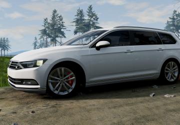 Volkswagen Passat (B8)версия 2.1.1 для BeamNG.drive (v0.32.x)