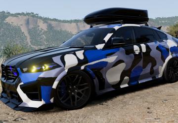 BMW X6M (2023)версия 2.0 для BeamNG.drive (v0.32.x)