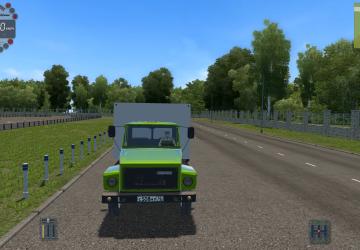 Gaz 3309 Truckдля City Car Driving (v1.5.5)