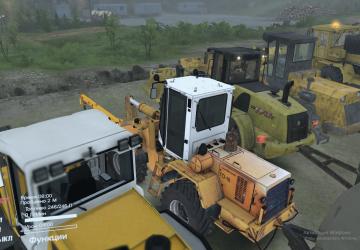 Серия: «Строители» №5  «Парк спец техники»для SpinTires (v03.03.16)