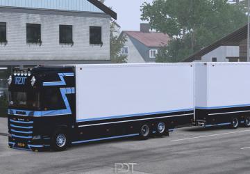 Scania S650 + Trailer «PDT Logistics»версия 9.0 для Euro Truck Simulator 2 (v1.54.x)