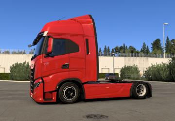 Low deck chassis addon for Iveco S-Way SCSv1.1 для Euro Truck Simulator 2 (v1.54.x)