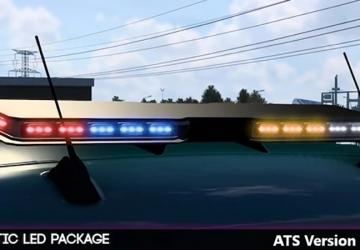 Virotic LED Packageверсия 1.0 для American Truck Simulator (v1.45.x)