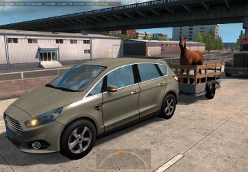 Animal trailerверсия 1.1 для American Truck Simulator (v1.44.x, 1.45.x)