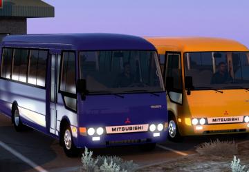 Mitsubishi Fuso Rosaверсия 1.0 для American Truck Simulator (v1.43.x, - 1.45.x)