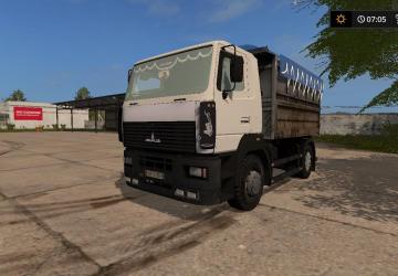 МАЗ-5550версия 1.0 для Farming Simulator 2017 (v1.5.x)
