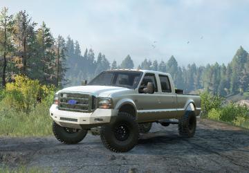OUTLAW’s 2005 F-250версия 1.0 для SnowRunner (v17.0)