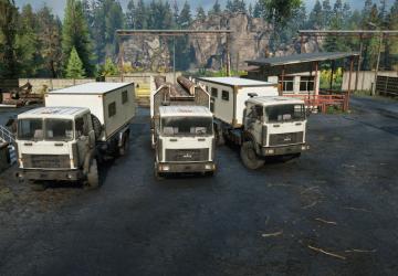 МАЗ пакверсия 3.2.0 для SnowRunner