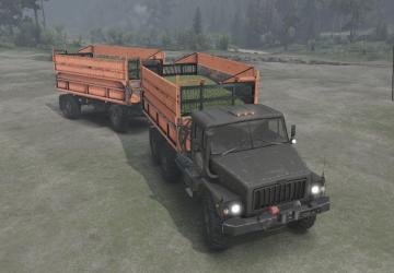 URAL-SUSHA (pack)версия 1 для SpinTires (v03.03.16)