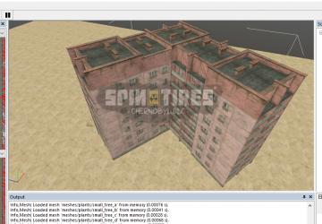 Пак объектов «Многоэтажки из Chernobyl® DLC»v1.0.0 для SpinTires (v03.03.16)