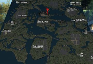 Карта-челлендж «Островитяне»версия 1.0 для SpinTires (v03.03.16/1.4.2)