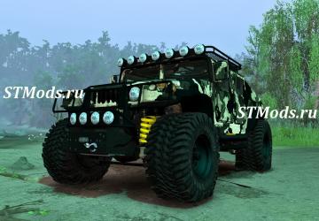 HMMWVE v5Mверсия 1.0 для SpinTires (v1.4х)