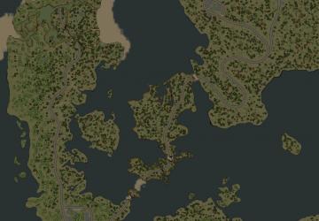 Карта-челлендж «Два берега деревни»версия 3.0 для SpinTires (v03.03.16)