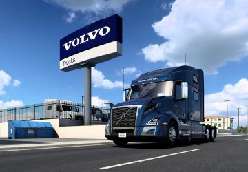 Volvo VNL 2019версия 1.2 для Euro Truck Simulator 2 (v1.54.x)