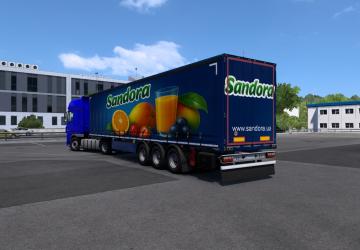 Cкин «Сандора» для Прицепаверсия 1.0 для Euro Truck Simulator 2 (v1.53x - 1.54x)