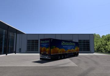 Скин «Sandora» для прицепаверсия 1.0 для Euro Truck Simulator 2 (v1.53x - 1.54x)