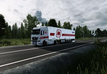 Суровая Россия. Забайкальеверсия R12 1.54 для Euro Truck Simulator 2 (v1.54.x)