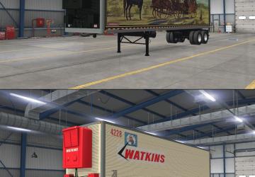 Fruehauf FB 40ft Refregerator Van 1971версия 3.0 для American Truck Simulator (v1.44.x)