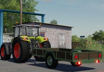 Low Trailer And Bale Trailerверсия 1.0.0.0 для Farming Simulator 2019 (v1.7x)