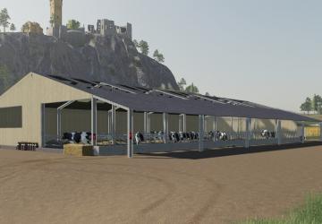 Indoor British Cow Barnверсия 1.1 для Farming Simulator 2019