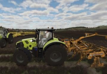 Claas Axion 8xx Night Editionверсия 1.0.0.1 для Farming Simulator 2025