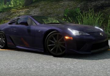 Lexus LFAверсия 1.0 для BeamNG.drive (v0.32.x)