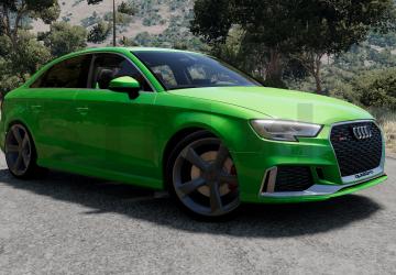 Audi A3/S3/RS3 (8V)версия 1.0 для BeamNG.drive (v0.32.x)