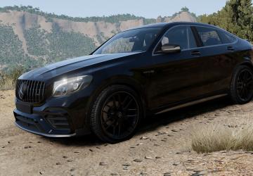 Mercedes-Benz GLC Coupe 63S AMG (C253)версия 1.0 для BeamNG.drive (v0.32.x)