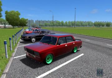 ВАЗ 2107 (2 в 1)версия 1.0 для City Car Driving (v1.5.8)