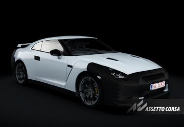2007 Nissan GT-R R35 Black Maskверсия 0.1.1 для Assetto Corsa