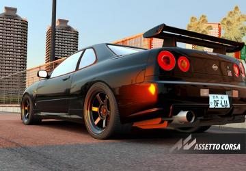 *GT-R R34 4000+ hp/tверсия 61 для Assetto Corsa