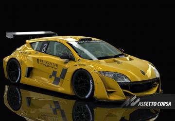 Megane Trophy II FR3.5версия 1.0 для Assetto Corsa
