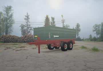 Прицеп TDK1600версия 24/02/2023 для Spintires: MudRunner (v25.02.21)