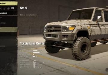 Toyota Land Cruiserверсия 1.0.0.1 для SnowRunner (v16.1)