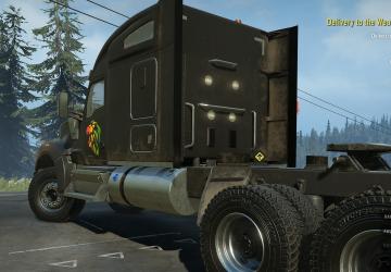 Kenworth W990версия 1.1 для SnowRunner (v16.1)