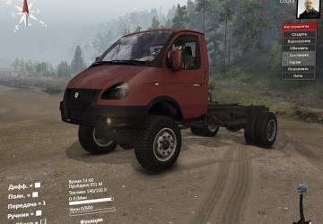 Нечто 10 - Газ Валдай 4х4для SpinTires (v03.03.16)