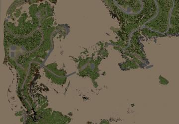 Карта-челлендж «Поездатая»версия 1.0 для SpinTires (v03.03.16)