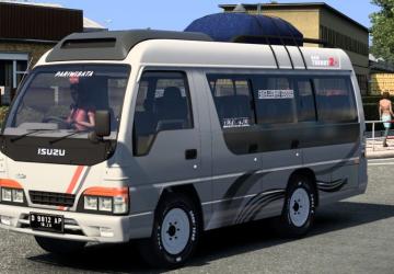 Isuzu NKR 55версия 1.0 для Euro Truck Simulator 2 (v1.54.x)