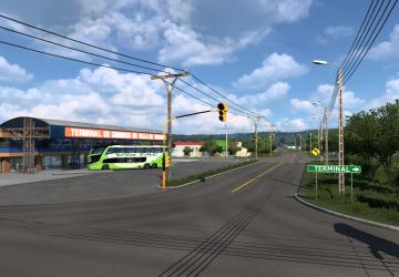 Argentina Mapверсия 2.3.3 для Euro Truck Simulator 2 (v1.54.x)