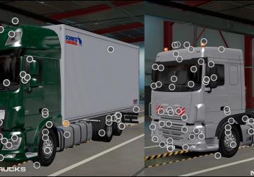 DAF XF 106 -116версия 8.1 для Euro Truck Simulator 2 (v1.51.x, - 1.54.x)