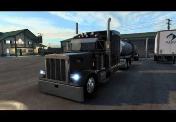 Cummins N14 Celect Plus Straight pipe soundv2.0 для American Truck Simulator (v1.44.x)