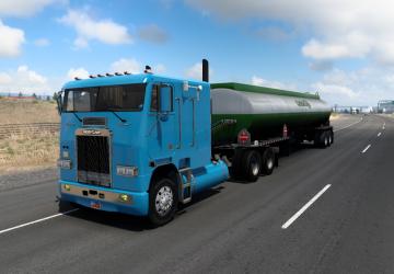 Freightliner FLA Revisionверсия 1.4 для American Truck Simulator (v1.44.x)
