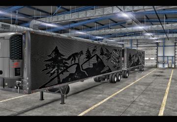 Dorsey 48ft Refrigeratorверсия 6.0 для American Truck Simulator (v1.44.x)