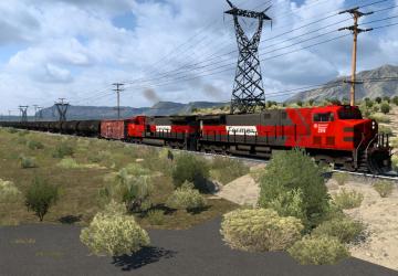 Патч Обновления и совместимости для мода Улучшенные поезда 3.8v1.44.1 для American Truck Simulator (v1.44)