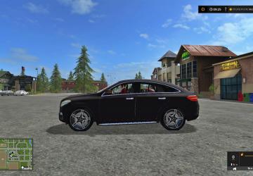 Mercedes-Benz GLEверсия 1.0 для Farming Simulator 2017 (v1.5.3.1)